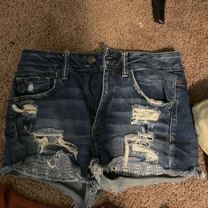 American eagle jean shorts
